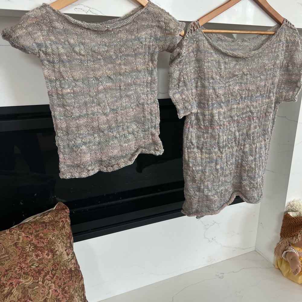 T top for mom and daughter, girl and Mom S/M